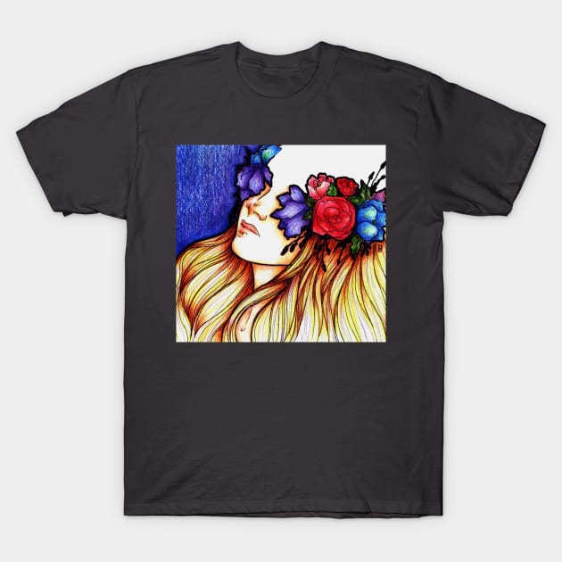 Blind to Beauty T-Shirt by Nenril